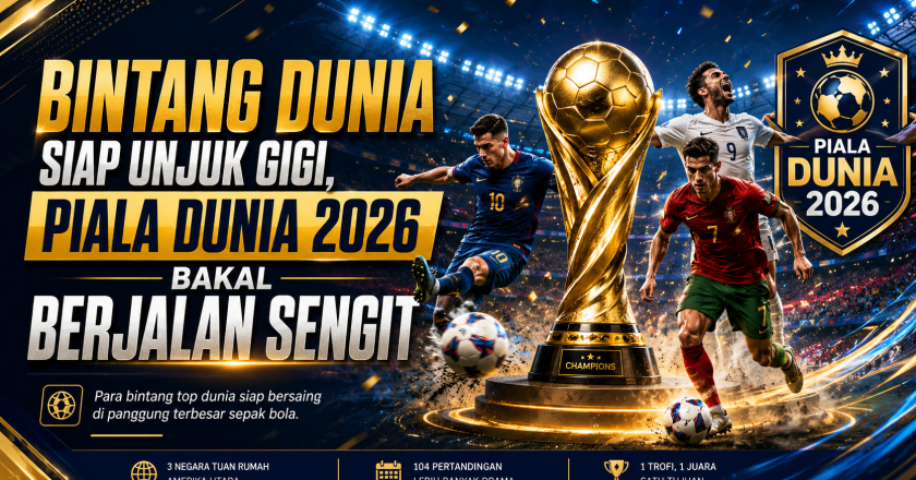 Bintang Dunia Siap Unjuk Gigi, Piala Dunia 2026 Bakal Berjalan Sengit