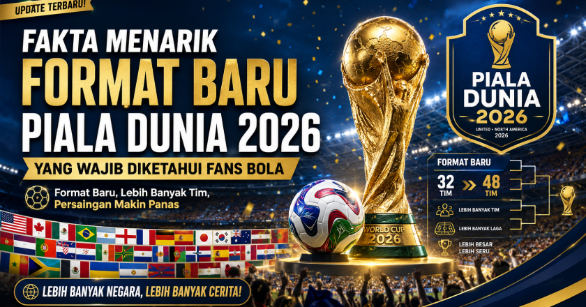 Fakta Menarik Format Baru Piala Dunia 2026 yang Wajib Diketahui Fans Bola