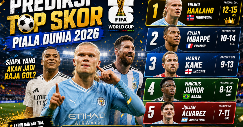 Prediksi Top Skor Piala Dunia 2026, Siapa yang Akan Jadi Raja Gol?