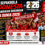 Demam Piala Dunia 2026 Mulai Terasa, Fans Sepakbola Indonesia Siap Ramaikan Dukungan