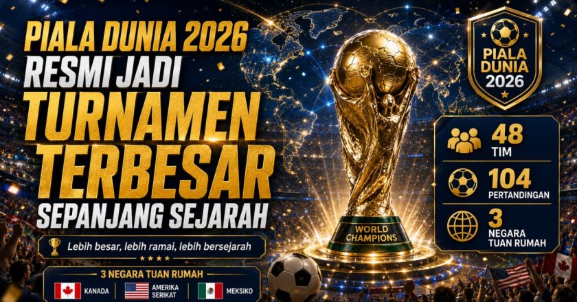 Piala Dunia 2026 Resmi Jadi Turnamen Terbesar Sepanjang Sejarah