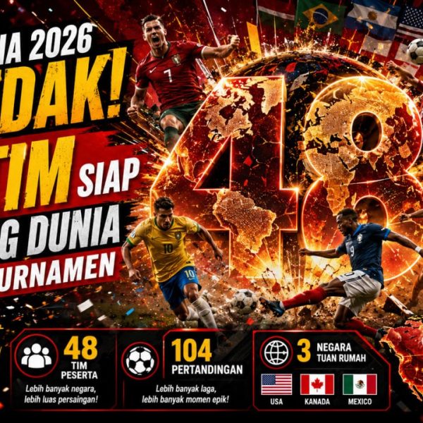 Piala Dunia 2026 Meledak! 48 Tim Siap Guncang Dunia dalam Turnamen